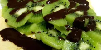 Sopa de Kiwis com Chocolate