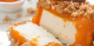 Requeijão com doce de laranja