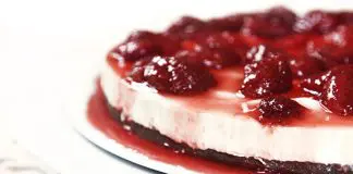 Cheesecake de morango