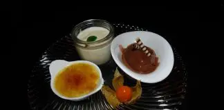 Mousse de chocolate com Praliné de Amêndoas