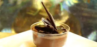 Mousse de Chocolate e Laranja