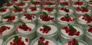 Mousse de Natas e Chutney de Ananás
