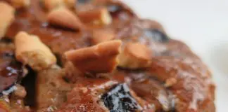 Torta de figos caramelizados