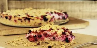 Crumble de Morango