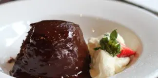 Flan de chocolate vegan Flan de chocolate vegan