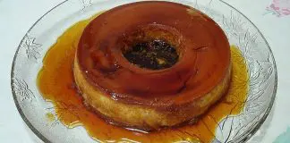 Flan de leite condensado com laranja Flan de leite condensado com laranja