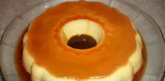 Flan de leite condensado e requeijão Flan de leite condensado e requeijão