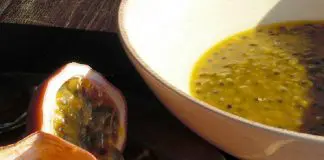 Mousse de Maracujá com Tofu Mousse de Maracujá com Tofu