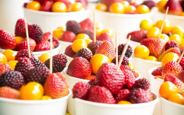 salada de frutas para festas