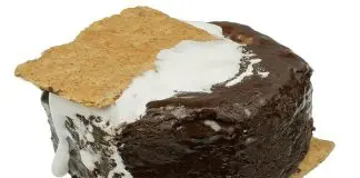 Brownie com creme de limão Brownie com creme de limão