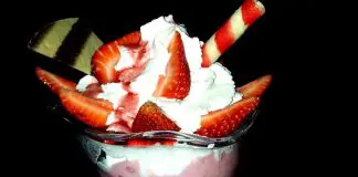 Gelatina de morango cremosa diet Gelatina de morango cremosa diet
