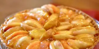 Tarte de Pêssego Tarte de Pêssego