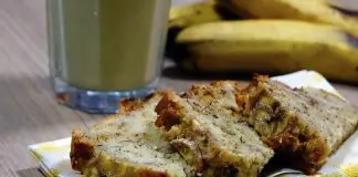 Bolo de Banana Vegan Bolo de Banana Vegan