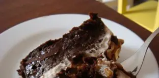 Bolo de chocolate e nozes Bolo de chocolate e nozes