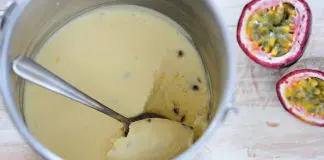 Espuma de Maracujá