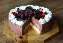 Bolo de chocolate fofo sem manteiga