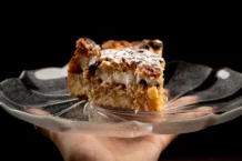 Bolo de maçã ralada húmido