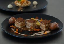 Tiramisù Italiano: Descubra o segredo autêntico Exquisite dessert platter featuring assorted gourmet delights in an artistic arrangement.