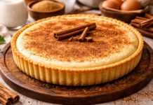 Tarte de Leite: Doce tradicional cremoso e fácil