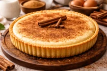 Tarte de Leite: Doce tradicional cremoso e fácil