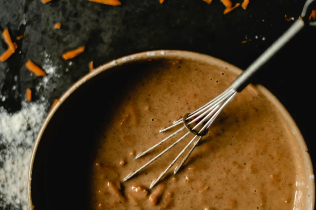 Bolo vegano de cenoura