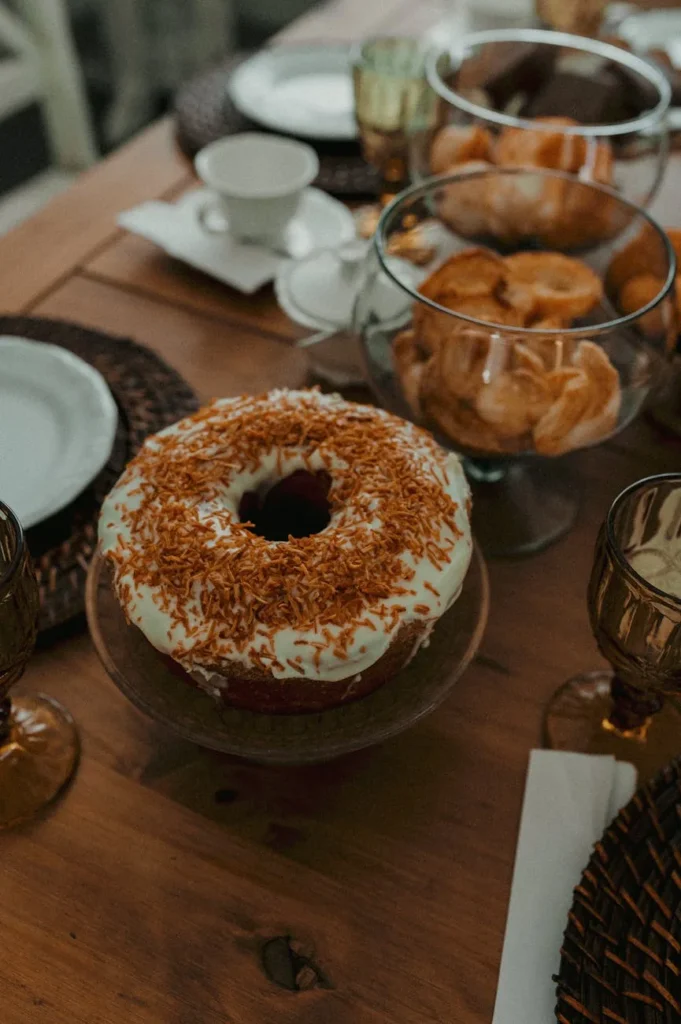 Cheiro de bolo recém-assado, conforto e apetite na hora