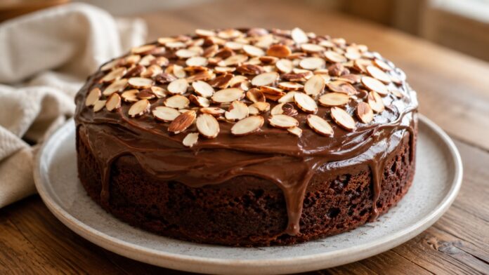 bolo-chocolate-amendoa-fofinho-humido-com-sabor-intenso-acabamento-simples