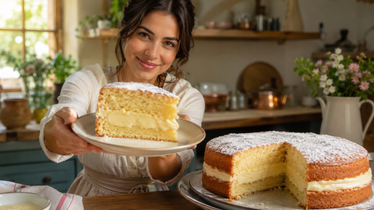 Bolo com recheio de baunilha: A receita fofa, cremosa e fácil de repetir em casa