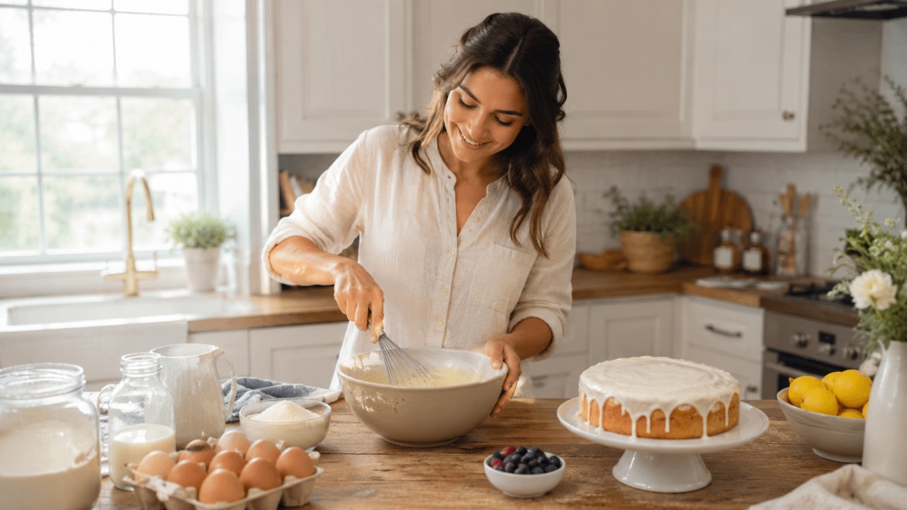 Bolo de Cobertura de Açúcar: A receita simples que fica fofa e brilhante