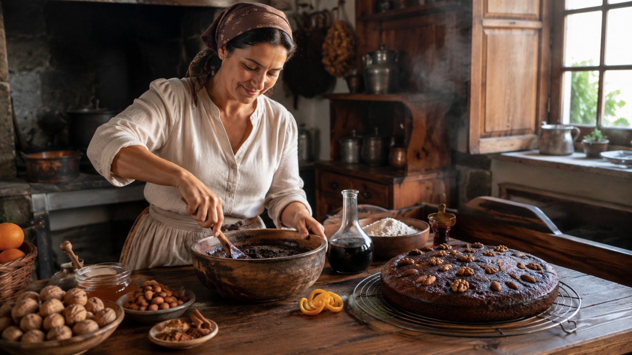 Bolo de mel da Madeira tradicional: Receita húmida e aromática para fazer em casa
