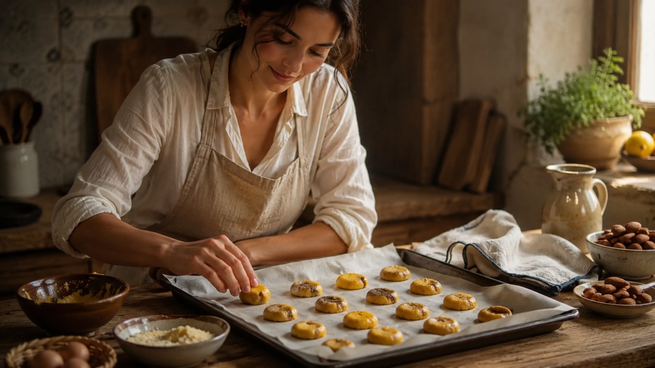Broinhas de amêndoa caseiras: Receita simples, fofinha e perfeita para acompanhar café