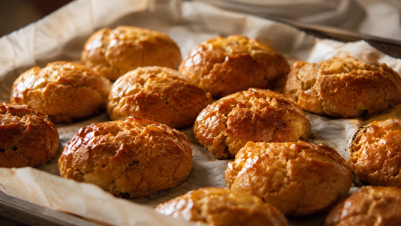 Broinhas de amêndoa caseiras: Receita simples, fofinha e perfeita para acompanhar café