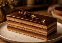 Opéra caseiro, a sobremesa francesa que impressiona sem perder a elegância