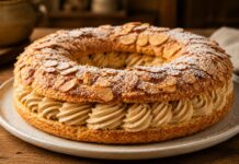 Paris-brest caseiro: A sobremesa francesa com recheio cremoso e massa leve