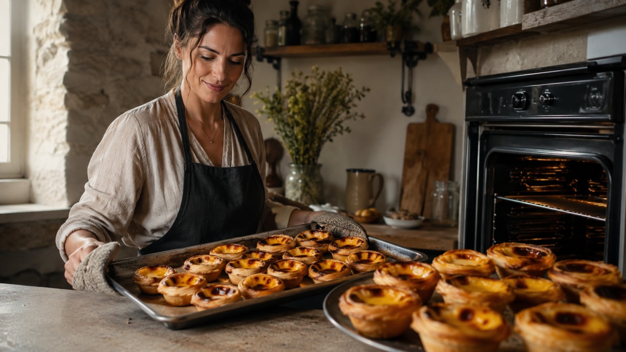 Pastéis de nata caseiros: A receita tradicional para ficarem cremosos e crocantes
