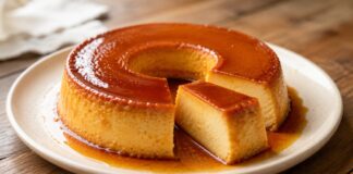 Pudim abade de Priscos: A receita tradicional com textura cremosa e sabor marcante