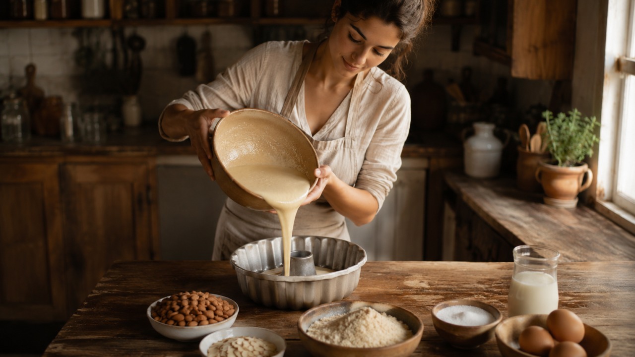 Pudim de amêndoa: Receita cremosa, simples e com sabor tradicional