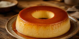 Pudim de baunilha cremoso: A receita clássica que fica lisa, perfumada e fácil de desenformar
