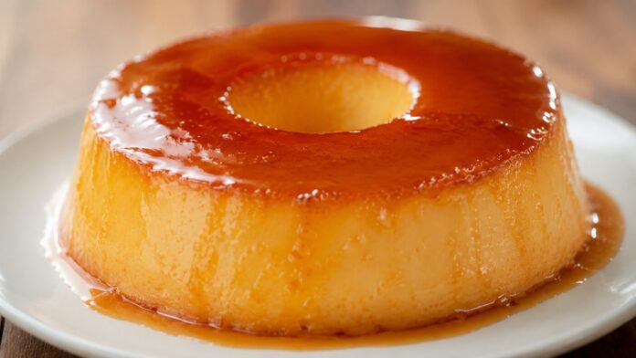 pudim-de-ovos-cremoso-com-caramelo