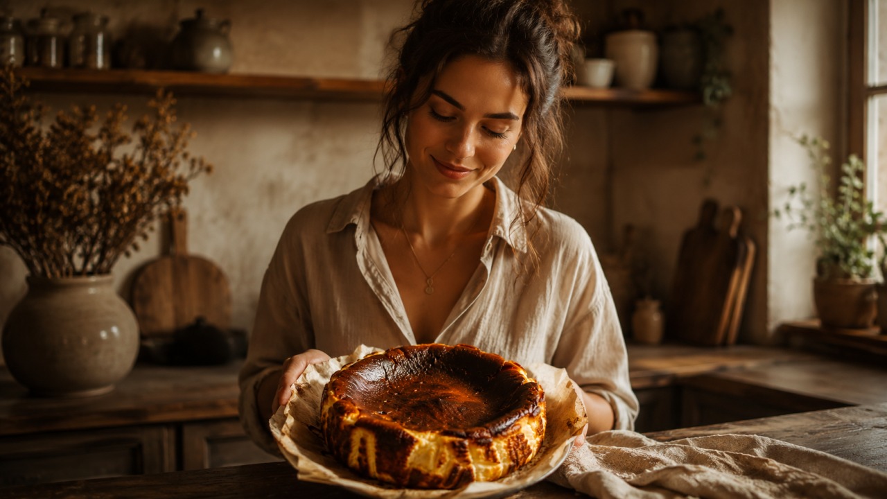 Tarte de Queso la viña, a versão cremosa que conquista pela simplicidade