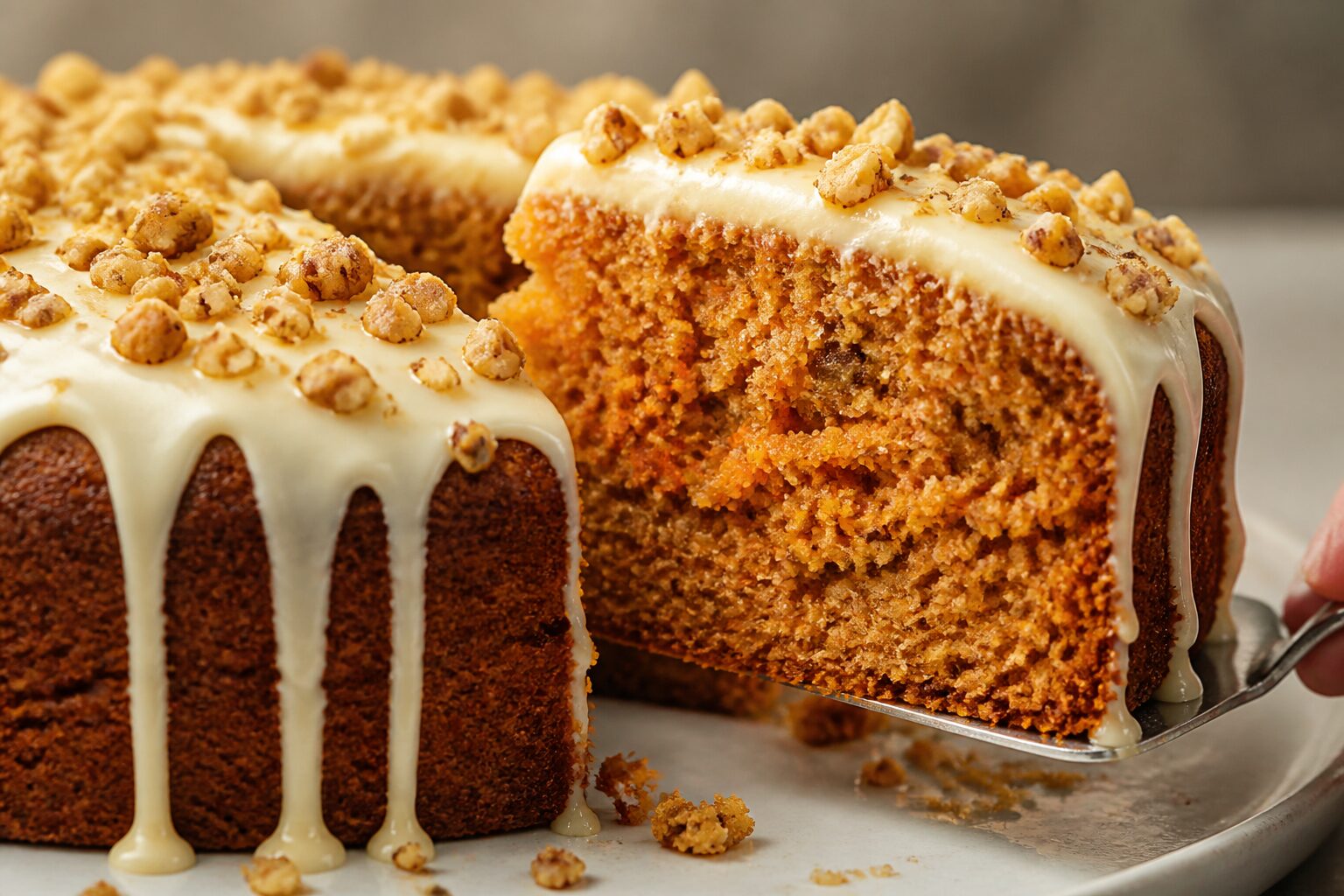 Carrot cake fofo e aromático, a receita que nunca falha