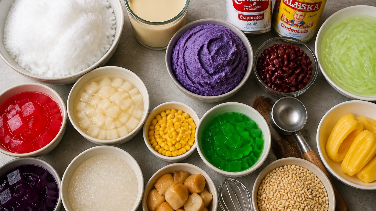 Halo-halo: A sobremesa filipina fresca e colorida que vale a pena preparar em casa