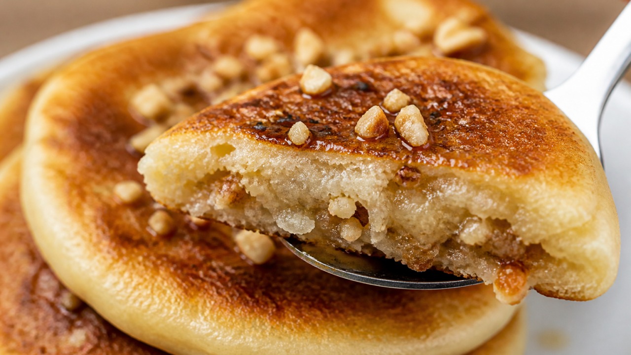 Hotteok caseiro, a receita coreana que enche a casa de aroma e sabor