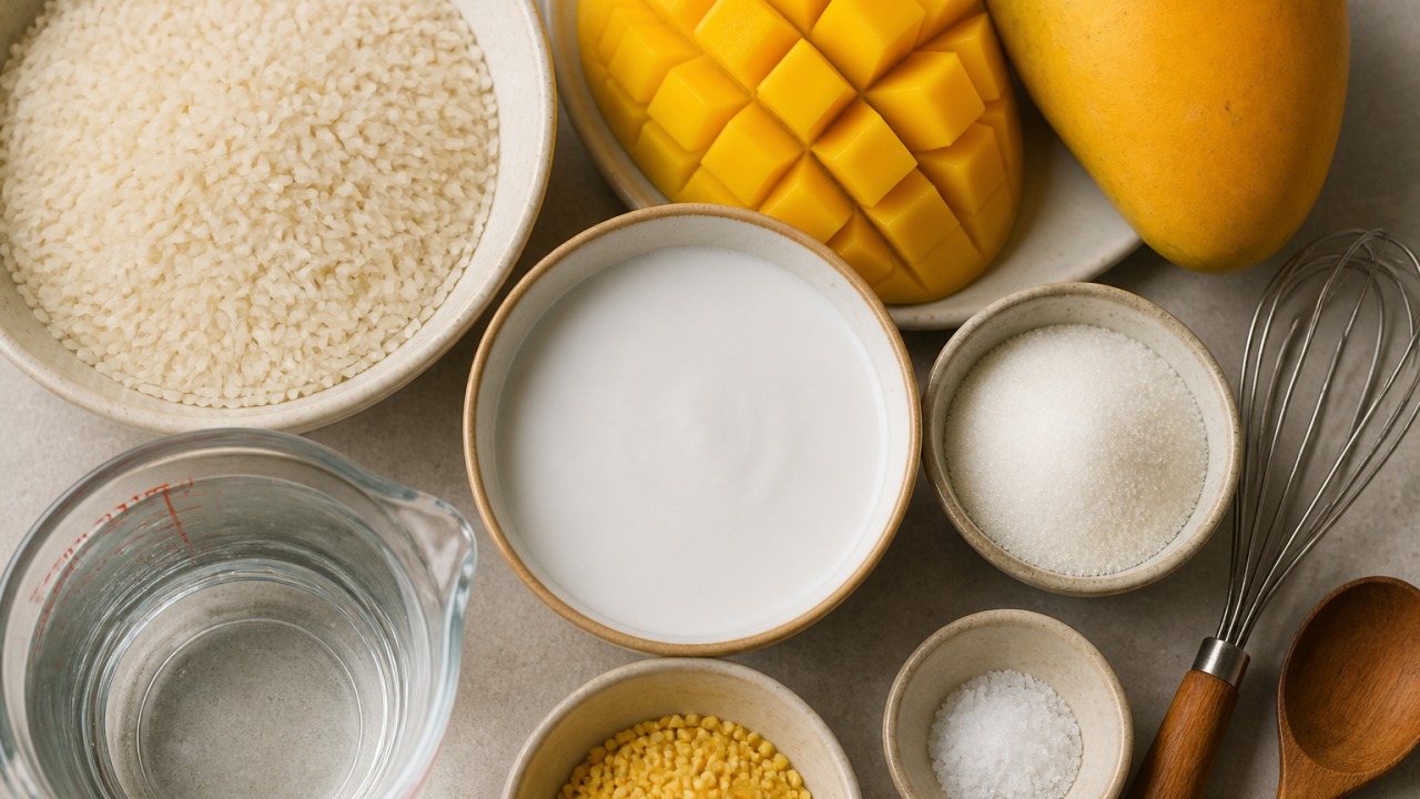 Mango sticky rice: A sobremesa tailandesa que é simples, cremosa e memorável