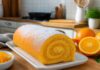 Torta de laranja fofa e húmida, com sabor intenso e preparação simples