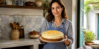 Contexto editorial sobre Bolo de Cenoura com mousse de chocolate branco
