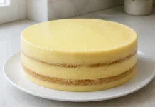 Bolo de Claras leve, fofo e simples de preparar Contexto editorial sobre Bolo de Claras