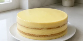 Bolo de Claras leve, fofo e simples de preparar Contexto editorial sobre Bolo de Claras