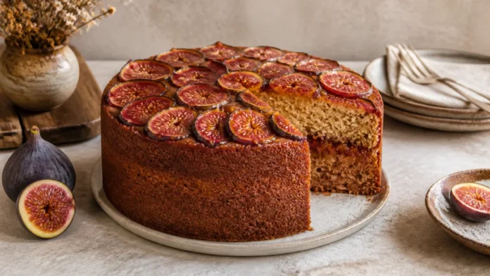 bolo-figos-humido-aromatico-para-lanche-especial-destaque Contexto editorial sobre Bolo de Figos