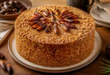 Bolo de Pinhão húmido e aromático para partilhar Contexto editorial sobre Bolo de Pinhão